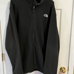 The North Face Men’s XXL Charcoal Gray Fleece Full Zip Jacket